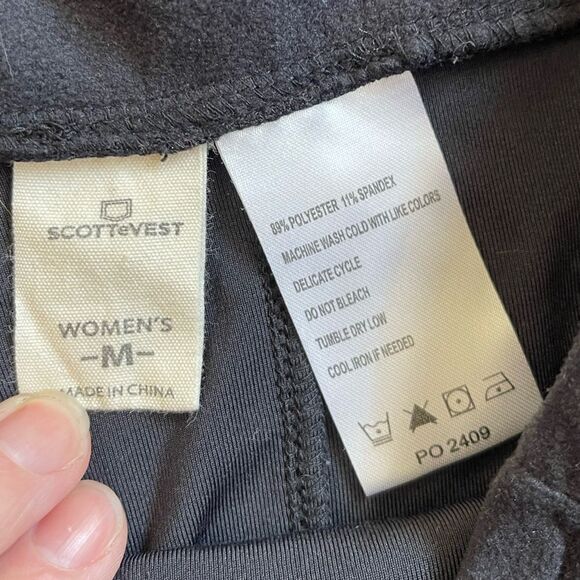 Medium women’s SCOTTEVEST Sandy Skirt knee length with hidden pockets - Picture 5 of 8